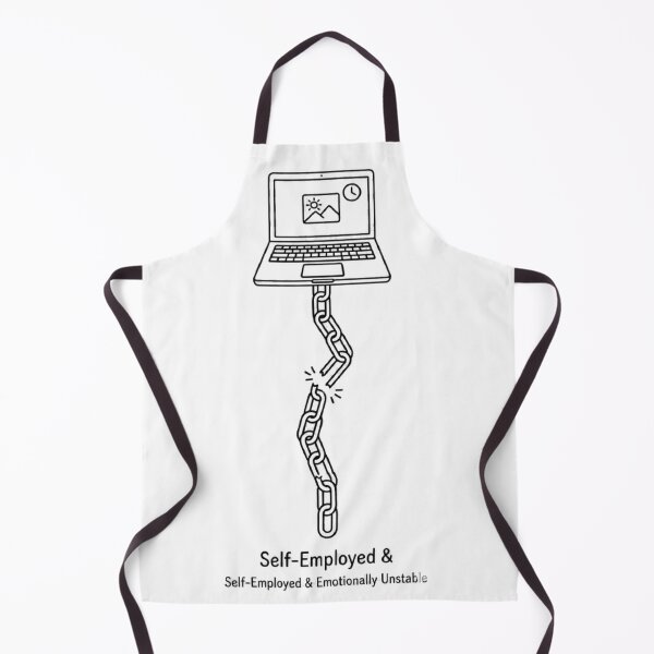 Item preview, Freelance Freedom Broken Chain Laptop Art designed and sold by DREZKO.