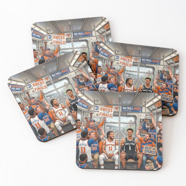 Item preview, Jalen Brunson Wemby Riding NYC Subway To NBA Finals designed and sold by Home Decor Art.