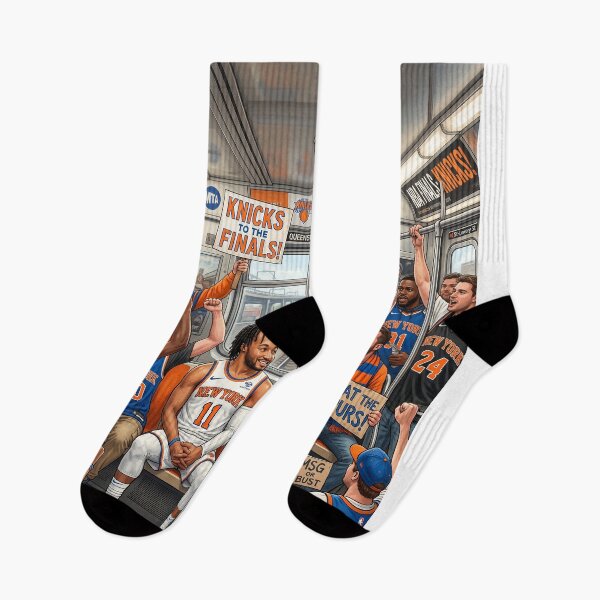 Item preview, Jalen Brunson Wemby Riding NYC Subway To NBA Finals designed and sold by Home Decor Art.