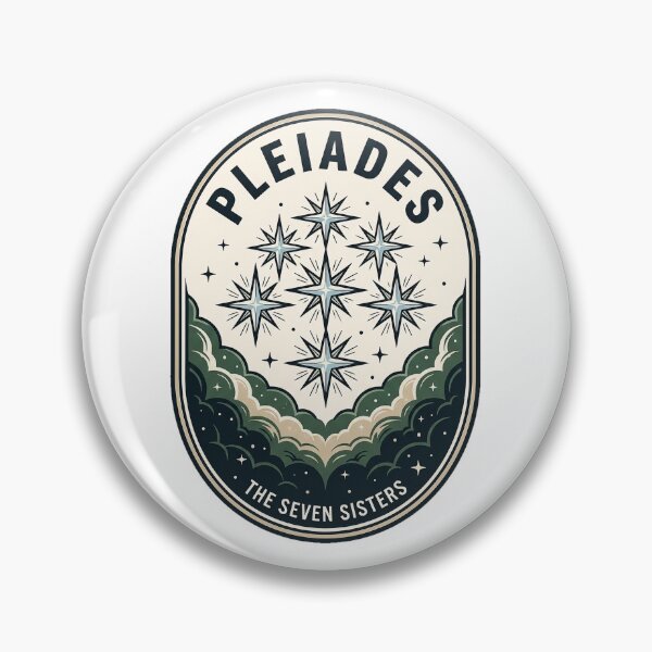 Item preview, Vintage Pleiades Seven Sisters Celestial Star Cluster designed and sold by k3rstman1.