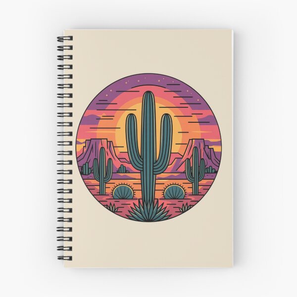 Item preview, Colorful Agave & Cactus Mandala - Desert Bloom Art designed and sold by NatArtSA.