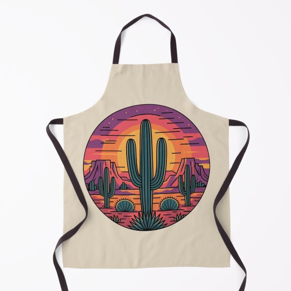 Item preview, Colorful Agave & Cactus Mandala - Desert Bloom Art designed and sold by NatArtSA.