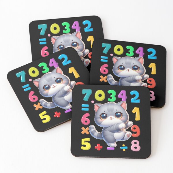 Item preview, Cat Number Day Cute Kawaii Kitten Maths Teacher Student School designed and sold by Antdoodle.