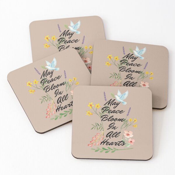 Item preview, May Peace Bloom In All Hearts designed and sold by HappyHavenStu.