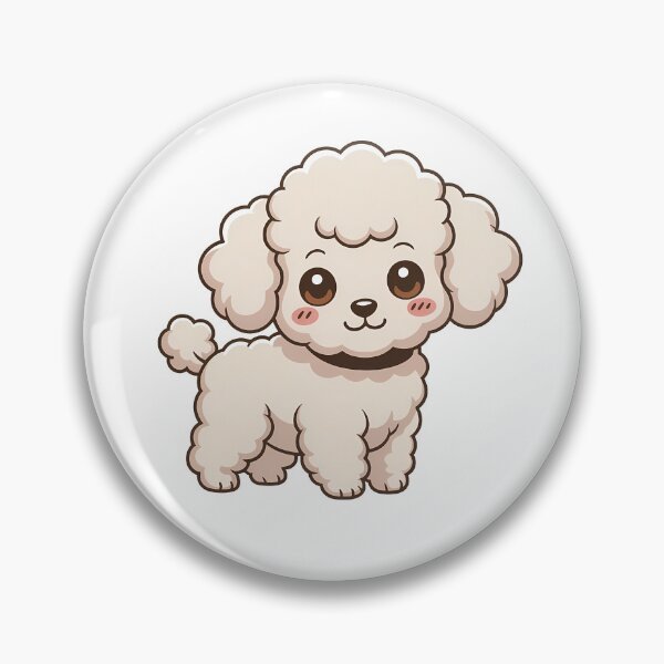 Item preview, Cute Fluffy Dog Kawaii designed and sold by KD Merch.