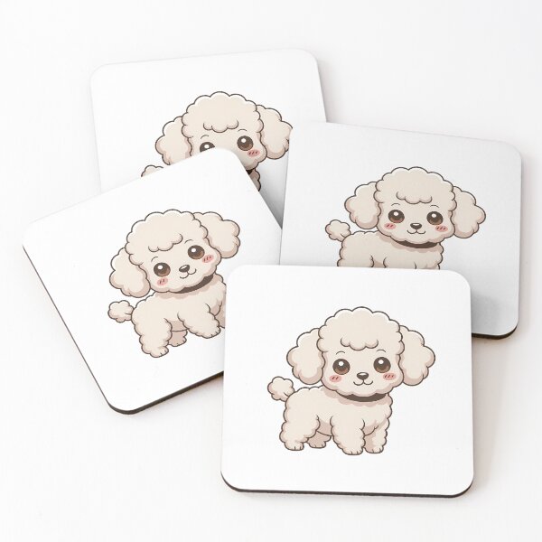 Item preview, Cute Fluffy Dog Kawaii designed and sold by KD Merch.