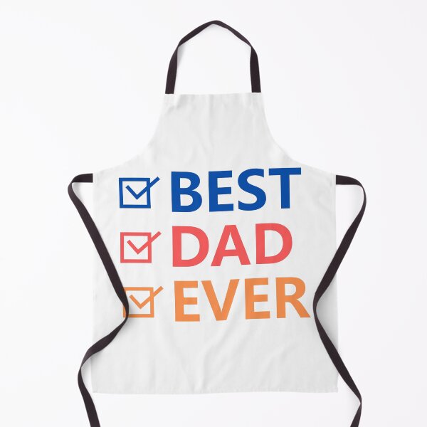 Item preview, Best Dad Ever Checklist Typography designed and sold by _ZENTAY_.
