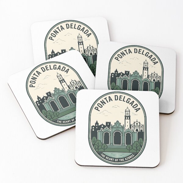Item preview, Ponta Delgada Azores Vintage Travel Badge designed and sold by k3rstman1.