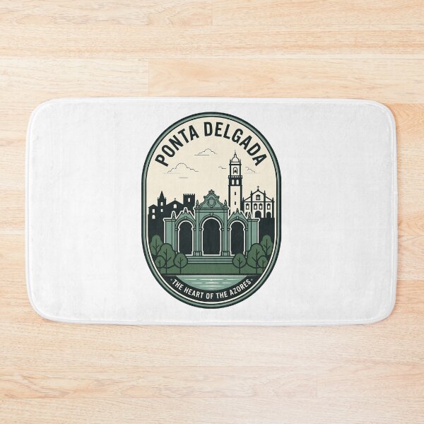 Item preview, Ponta Delgada Azores Vintage Travel Badge designed and sold by k3rstman1.