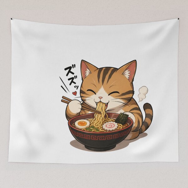 Item preview, Cat ramen  designed and sold by xadamnft.