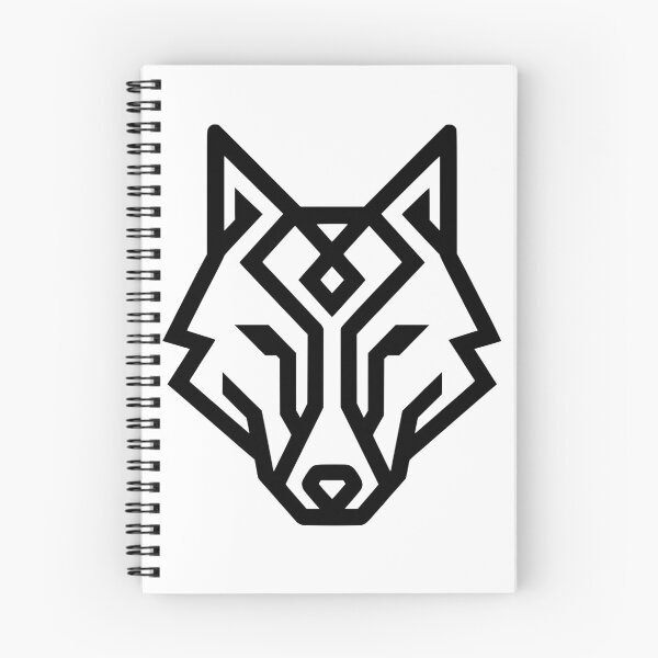 Item preview, Minimalist Geometric Wolf designed and sold by Imaginationbeyond.