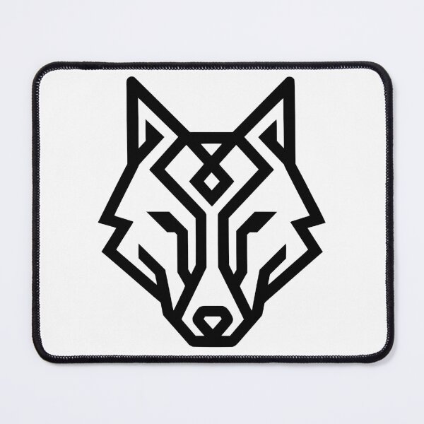Item preview, Minimalist Geometric Wolf designed and sold by Imaginationbeyond.