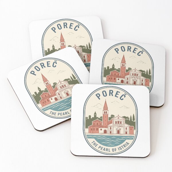 Item preview, Porec Croatia Vintage Travel Pearl of Istria designed and sold by k3rstman1.