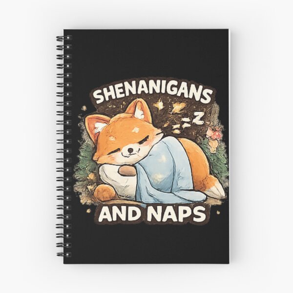 Item preview, Shenanigans And Naps Funny Cute Fox designed and sold by Hobby-up.