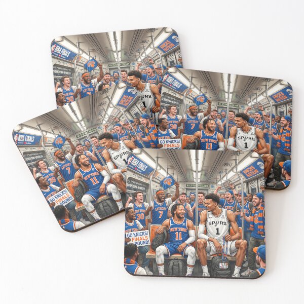 Item preview, Jalen Brunson Wemby Riding NYC Subway To NBA Finals designed and sold by Home Decor Art.