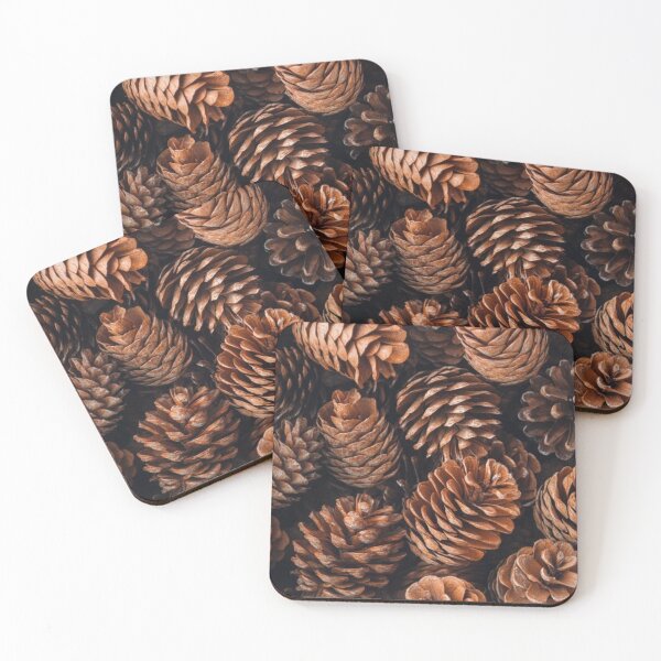 Item preview, Cozy Forest Pine Cones Autumn Seamless Pattern designed and sold by LYAN-STORE.