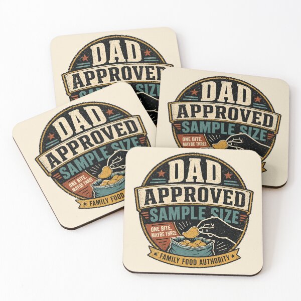 Item preview, Dad Approved Sample Size Funny Snack Dad designed and sold by POD DYNASTY.