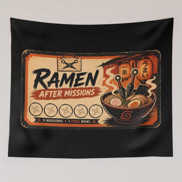 Item preview, Shinobi Noodle Loyalty Card designed and sold by agearb.
