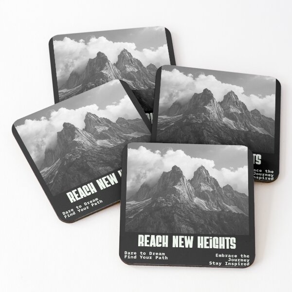 Item preview, Reach New Heights - Bold Retro Typography designed and sold by badis amroune.