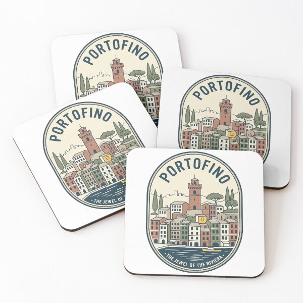 Item preview, Portofino Italy Jewel of the Riviera Travel Badge designed and sold by k3rstman1.