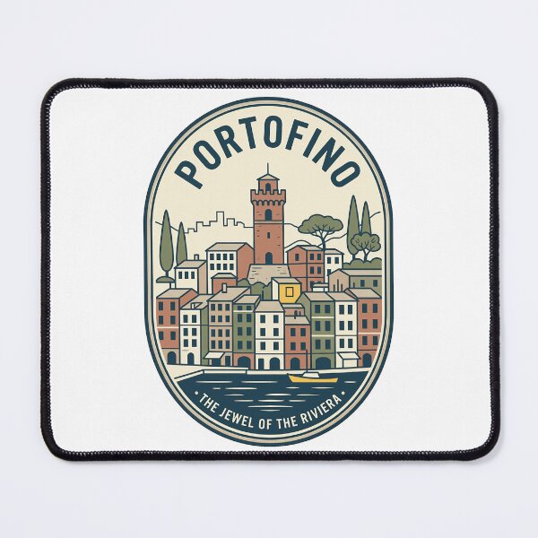 Item preview, Portofino Italy Jewel of the Riviera Travel Badge designed and sold by k3rstman1.