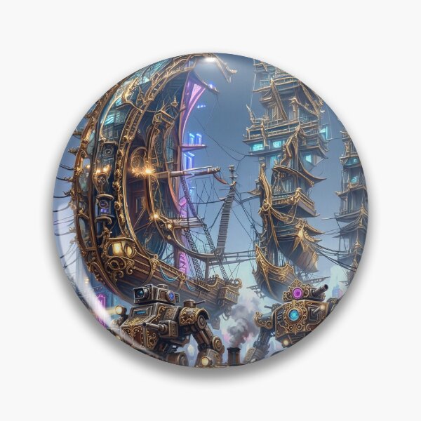 Item preview, Cyberpunk meets Baroque with neon designed and sold by dougkeder.