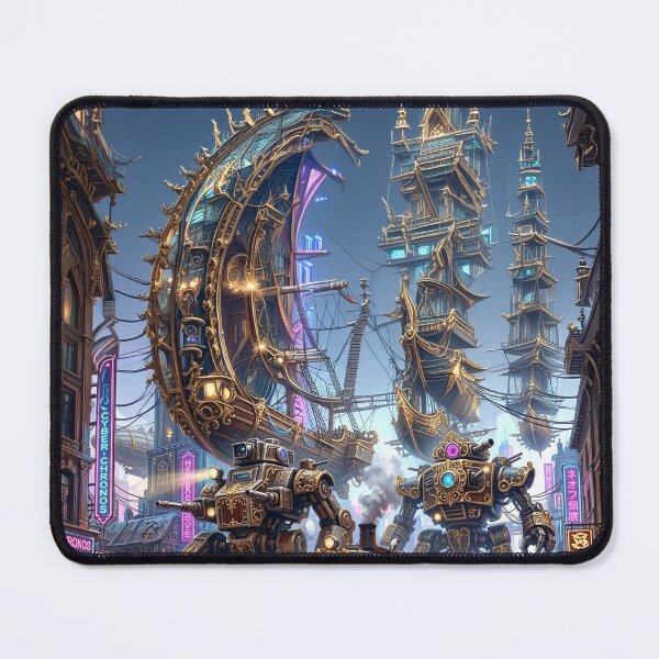 Item preview, Cyberpunk meets Baroque with neon designed and sold by dougkeder.