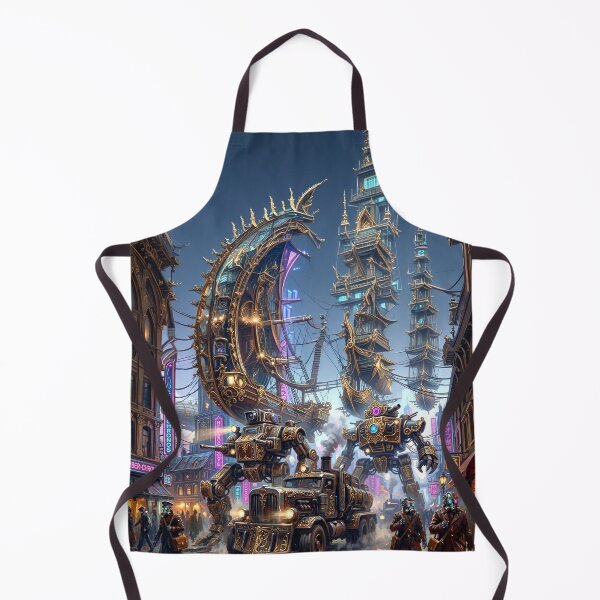 Item preview, Cyberpunk meets Baroque with neon designed and sold by dougkeder.