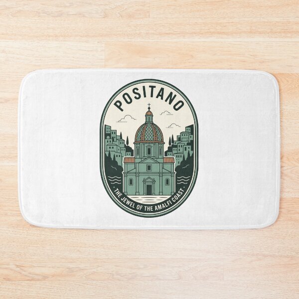 Item preview, Vintage Positano Italy Amalfi Coast Travel Badge designed and sold by k3rstman1.