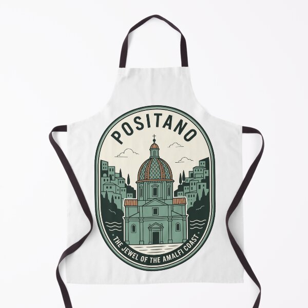 Item preview, Vintage Positano Italy Amalfi Coast Travel Badge designed and sold by k3rstman1.