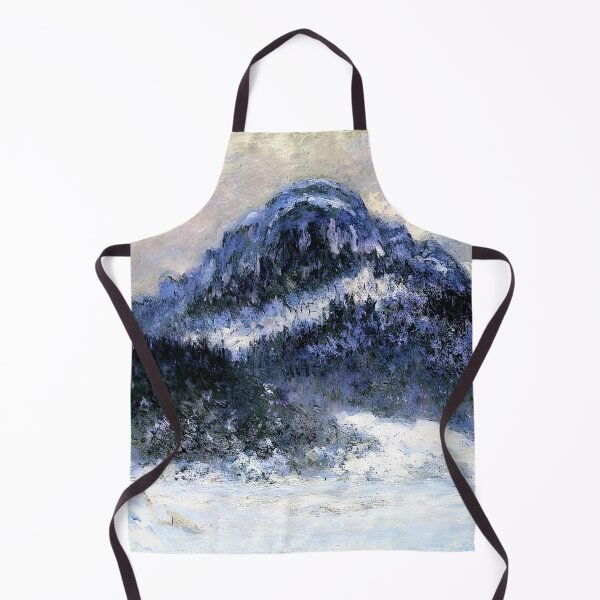 Item preview, Mount Kolsaas in Misty Weather: Impression of Norwegian Peaks and Winter Light.  designed and sold by artdesignsnow.