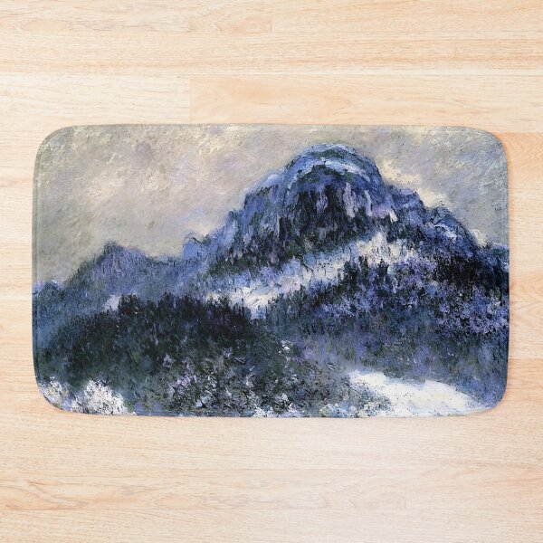 Item preview, Mount Kolsaas in Misty Weather: Impression of Norwegian Peaks and Winter Light.  designed and sold by artdesignsnow.