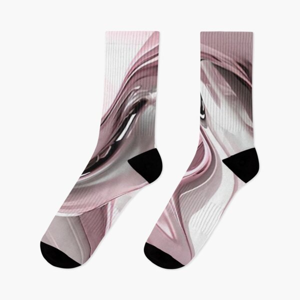 Item preview, Liquid Rose Gold Metallic Waves 3D Chrome Abstract Art designed and sold by LYAN-STORE.