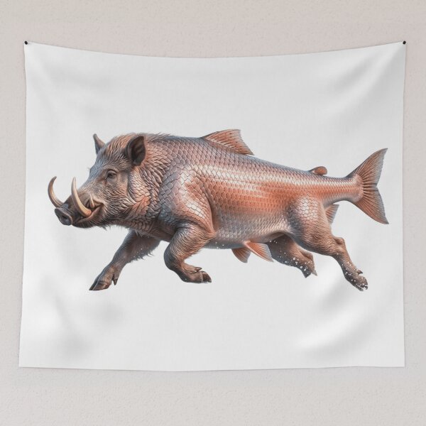Item preview, salmon boar designed and sold by 1NEOBOY.