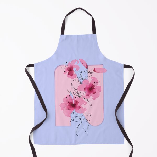 Item preview, Flowery Letter N designed and sold by CharlottePlaceArt.