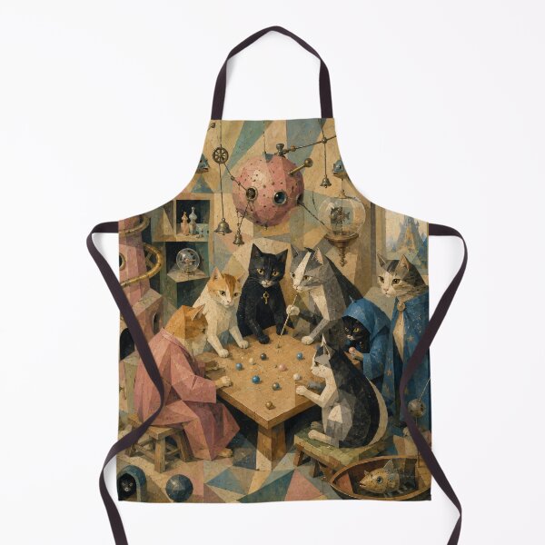 Item preview, Cubist Cats of the Astral Table designed and sold by ThingsCatsDo.