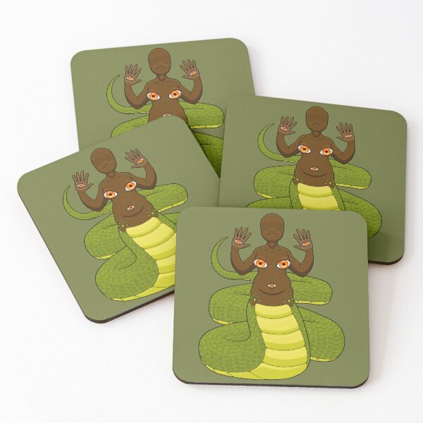 Item preview, Five eyed snake woman designed and sold by selkaycik.