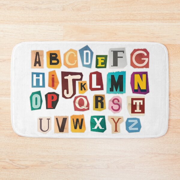 Item preview, Ransom Note Alphabet Cutout Letters Pack Retro Magazine Typography Sheet designed and sold by DesignArtist.ia.