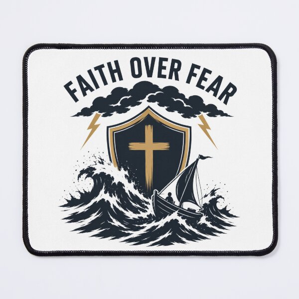 Item preview, Christian Faith Over Fear designed and sold by TheLampClothing.