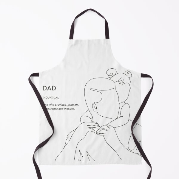 Item preview, Dad Definition Line Art Father and Daughter designed and sold by _ZENTAY_.