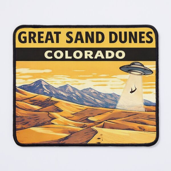 Item preview, Great Sand Dunes Colorado Emblem designed and sold by maximinano100k.