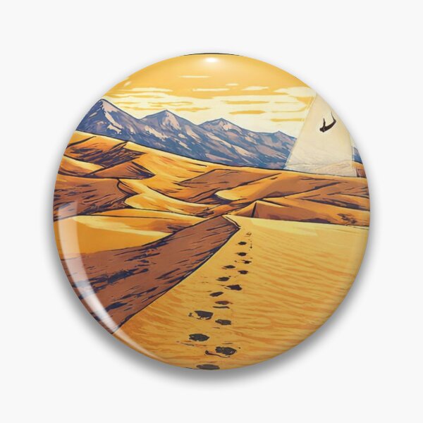 Item preview, Great Sand Dunes Colorado Emblem designed and sold by maximinano100k.