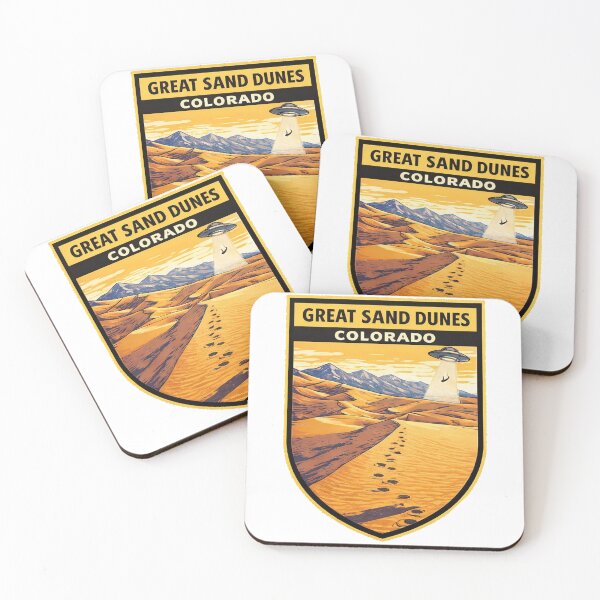 Item preview, Great Sand Dunes Colorado Emblem designed and sold by maximinano100k.