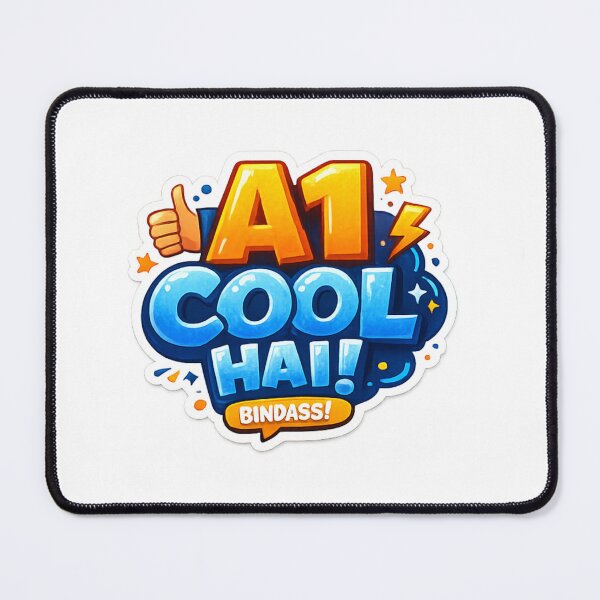 Item preview, A1 Cool Hai! Bindass Attitude Sticker designed and sold by Jyotisima8929.