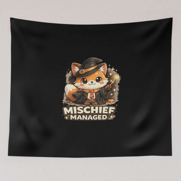 Item preview, Mischief Managed Wizard Fox Cute Magic Animal Costume designed and sold by Hobby-up.