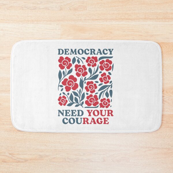 Item preview, Democracy Needs Your Courage designed and sold by Hedoraxe.