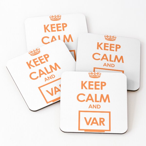 Item preview, VAR, Keep Calm and Carry On with Video Assistant Referee designed and sold by mrsupicku.