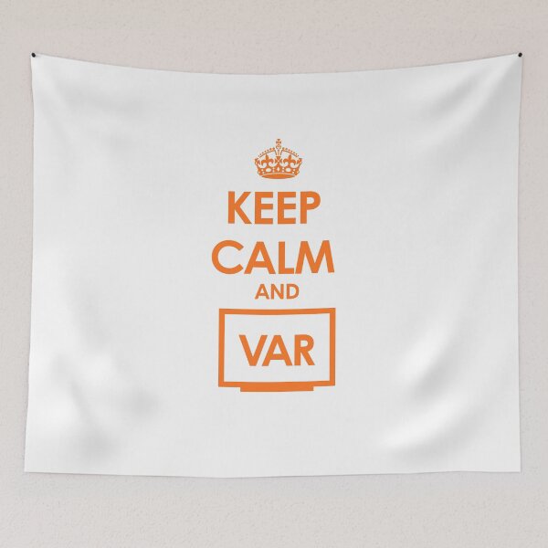 Item preview, VAR, Keep Calm and Carry On with Video Assistant Referee designed and sold by mrsupicku.