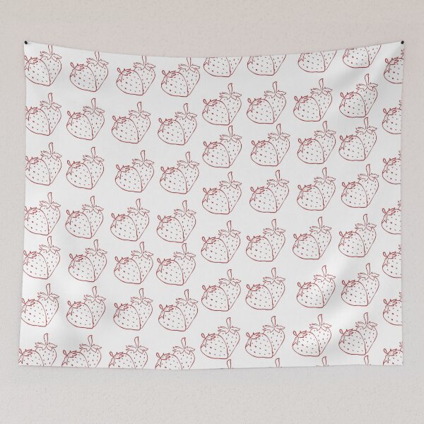 Item preview, Cute Strawberry Pattern Aesthetic Design designed and sold by CoolGTees.