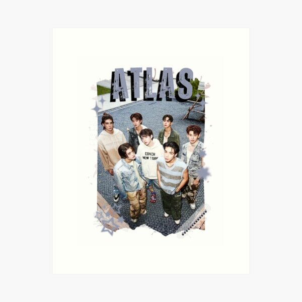Item preview, ATLAS Thailand Pop Group Music Stars Tpop Thai Pop Colorful Music Celebration designed and sold by AJUNICE STUDIO.